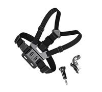 DIYEAH Harnais Caméra Sport Réglable avec Sangle Poitrine pour Accessoire Appareil Sport pour Capturer Action Mains