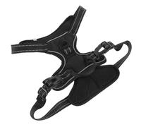 DIYEAH Harnais Poitrine Chien Réglable avec Ceinture de Fixation pour Caméra Sportive Accessoire et Confortable pour Activité Extérieure