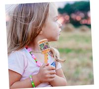 DIYEAH Hochet Sensoriel pour Garçon Fille Tambour Coloré Facile à Saisir Stimulation Musicale et Développement Du Rythme Cadeau Éducatif Sûr et Durable