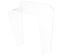 DIYEAH Housse de Protection pour Sonnette de Porte : Horloge Transparente, résistante aux intempéries, Protection Contre la Pluie pour Clavier de Porte, système de contrôle d'accès extérieur