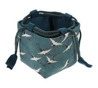 DIYEAH Housse de Rangement pour Tasses de Thé Portable Multifonction avec Cordon Coulissant Pochette Créative pour Théière Kung Fu Organisée pour Accessoires de Voyage et Bureau