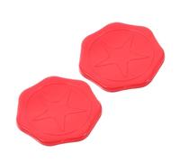 DIYEAH Housse en Caoutchouc Rouge pour Roue de Fauteuil Roulant Électrique, Couvercle D'embrayage Résistant la Pluie la Boue, Protège L'usure et Absorbe les Chocs