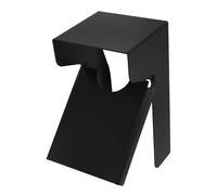 DIYEAH Housse Imperméable Noire pour Sonnette Cache Étanche en Métal et Plastique, Support de Sonnette pour Usage Extérieur et Espaces Commerciaux