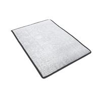 DIYEAH Housse pour Laveuse et Sécheuse Argentée, Résistante à Toutes Conditions, Portable, en Aimants et Aluminium, Style Moderne Élégant pour Buanderie à Domicile