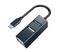 DIYEAH Hub USB Ports Données Répartiteur Station Accueil Port USB c Alimentation Hub Multiport Portable pour Extension
