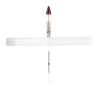 DIYEAH Hydromètre de Salinité en Verre pour Aquarium Densimètre 1.060 Testeur Qualité Eau de Mer Précis Outil Professionnel pour Aquarium Marin Mesure Rapide Salinomètre Usage Eau Salée