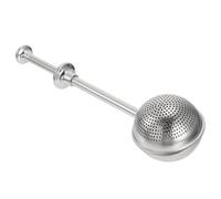 DIYEAH Infuseur à Thé Acier Inoxydable avec Manche Télescopique Passoire Fine Filtre Polyvalent pour Thé Sucre et Farine Réutilisable et Facile à Nettoyer