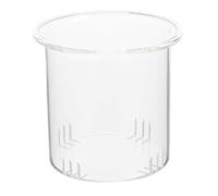 DIYEAH Infuseur à Thé Verre pour Vrac Filtre Passoire Fine Amovible Accessoire de Remplacement pour Théière et Facile à Nettoyer