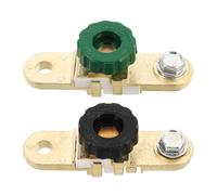 DIYEAH Interrupteur de déconnexion du véhicule, interrupteur de batterie, alliage, 2pcs, visible power cutoff switch, pour camping-car et environnements marins