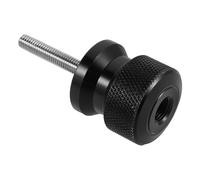 DIYEAH Jauge D'alignement des Leviers de Vélo, Outil de Réglage du Changement de Vitesses de Guidon, Alliage D'aluminium Noir, Filetage M6xp1 et Trou M10xp1, pour Vélos Urbains et VTT,