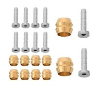 DIYEAH Jeu de 10 Pièces de Connecteurs Olive et Aiguilles D’Huile pour Frein à Disque Hydraulique de Vélo de Montagne Accessoires de Réparation Durite Frein Vélo Insert Olive VTT