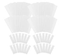 DIYEAH Jeu de 24 Languettes de Réparation pour Stores Verticaux, Pièces de Rechange Universelles en Plastique, Accessoires Légers pour Stores à Bandes Verticales, Réparation Facile