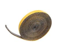 DIYEAH Joint de Porte pour Poêle à Granulés Corde Étanchéité Autocollante Bande Résistante Haute Température pour Insert de Cheminée et Poêle