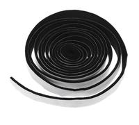 DIYEAH Joint D'étanchéité en Fibre Noir Résistant Haute Température Bande Ignifuge Auto-adhésive Facile à Installer pour Barbecue Extérieur pour Camping en Plein Air