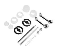 DIYEAH Kit 2 Pièces de Rechange pour Moulin à Sel et Poivre Manuel 67 MM en Alliage de Zinc Mécanisme de Broyage Solide Accessoires la Cuisine pour Maintien Fraîcheur et Saveur des