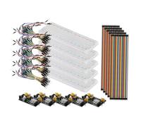DIYEAH Kit Apprentissage pour Plaque Essai avec Module Alimentation et Fils de Connexion Ligne Broches