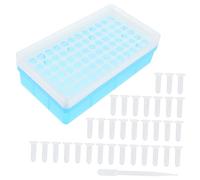 DIYEAH Kit D’Accessoires pour Écloserie de Crevettes avec Tube à Compte-Gouttes en Plastique, Lot de 2 Set de Tubes de Stockage Congelables, Outils D’élevage Adaptés aux Aquariums et Bassins