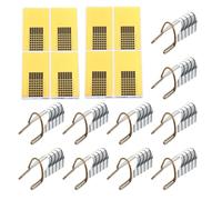 DIYEAH Kit de 110 Pièces pour Manucure - Formes à Ongles Autocollantes en Papier Supports en Aluminium Doré - Extensions D’ongles pour Gel UV et Acrylique - Accessoires Nail Art