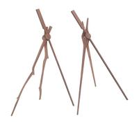 DIYEAH Kit de 2 aiguilles d'horloge : pièces de mécanisme d'aiguille en bois - Accessoires d'aiguilles d'horloge à monter soi-même, faciles à installer pour la décoration de la