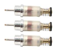 DIYEAH Kit de 3 Électrovannes Et Thermocouples - Dispositif de Sécurité en Cas de Coupure de Flamme pour Cheminées, Foyers Extérieurs Et Poêles à Gaz - Accessoire de Rechange pour La Sécurité