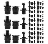 DIYEAH Kit de Clips en Plastique pour Grille de Haut-Parleur Audio, 40 Pièces, Installation Facile, Protection Anti-poussière, Adapté aux Haut-parleurs de Studio Professionnels