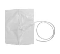 DIYEAH Kit de Récupération D'eau de Pluie pour Plafond et Toiture, Bac Entonnoir 50x60 Cm en Bâche Anti-fuite, Tuyau D'évacuation 4 M avec Accessoires, Déviateur de Fuite Domestique