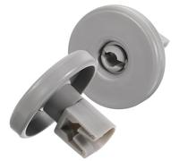 DIYEAH Kit De Réparation De Roulettes Pour Panier Inférieur De Lave-vaisselle, Grandes Roues Compatibles Avec Marques Courantes, Lot De 2 Pièces Pour Déplacement Fluide Et Stabilité