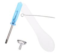 DIYEAH Kit Entonnoirs Mini Urne Acier Inoxydable Outil de Remplissage pour Bijoux Crémation Accessoires Durables et Faciles à Utiliser Ensemble Complet