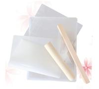 DIYEAH Kit Moule à Nougat Antiadhésif pour Pâtisserie Maison Plateau Silicone Réutilisable avec Boîte Tapis et Bâton pour Confection DIY de Bonbons et Biscuits