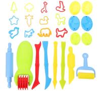 DIYEAH Kit Pâte à Modeler pour Garçon et Filles, Outils DIY, Moules | Pp, pour Tout-petits et Garçon et Filles, Roulage et Découpe de Pâte, Accessoires Inclus pour Création Ludique