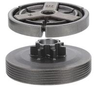 DIYEAH Kit Tambour Embrayage pour Tronçonneuse Chinoise Moteur Robuste Pignon et Roulement Accessoire Entretien et Réparation Scie Chaîne