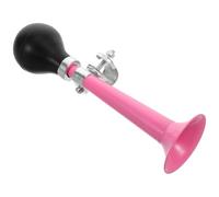 DIYEAH Klaxon Pneumatique Métal 7 Pouces Rose pour Vélo VTT, Son Puissant et Clair, Accessoire Vélo Polyvalent pour Sécurité en Extérieur et Cyclisme en Montagne