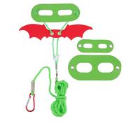 DIYEAH Laisse de Noël pour Dragon Barbu Harnais Léger en Ailes Corde de Traction pour Longueur Adaptée pour Sortie Extérieure Kit Harnais et Laisse pour Reptiles