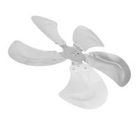DIYEAH Lames de Remplacement pour Ventilateur de Sol 20 Pouces en Aluminium | Cinq Pales, Section Épaissie Anodisée, pour Ventilateur Électrique, Ateliers et Grands Entrepôts