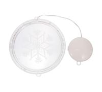 DIYEAH Lampe de Noël à Ventouse Guirlande Lumineuse Décorative Lumière Suspendue pour Fenêtre Décoration de Fête Unique