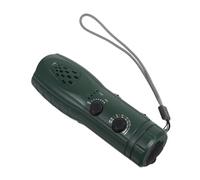 DIYEAH Lampe de Poche Multifonction à Manivelle avec Radio Urgence Éclairage LED Portable avec Alarme Sos pour Camping Randonnée et Situations Urgence