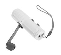 DIYEAH Lampe de Poche Multifonction Manivelle avec Radio Intégrée et Alarme Sos Outil Portable pour Camping Randonnée et Urgences Extérieures