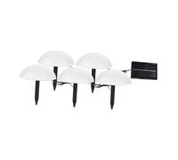 DIYEAH Lampe Solaire de Jardin Design Hémisphérique pour Décoration Extérieure Éclairage Paysager pour Allées Patios et Étanche et Durable pour Usage à Long