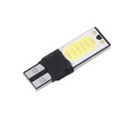 DIYEAH Lampes LED COB Ultra-minces T10 W5W Blanc Lot de 10, Éclairage Grand Angle pour Intérieur Voiture, Système Can-bus Intégré, Usage Toute Saison