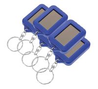 DIYEAH Lampes Torche LED Solaires Compactes Porte-Clés Lot de 5 Rechargeables pour Camping Randonnée et Situations d'Urgence Extérieures