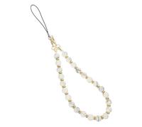 DIYEAH Lanière de Téléphone Perles Naturelles Charm Élégant pour Smartphone avec Dragonne Accessoire Décoratif Pratique et Unique
