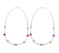 DIYEAH Lanière pour Masque Garçon et Filles 2pcs en Acrylique Design, Anti-perte pour Masque, Adaptée aux Lunettes et Chapeaux, Accessoire Pratique pour Garçon et Filles