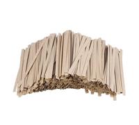 DIYEAH Liens Présents En Papier Kraft 8 Cm, Attaches Pour Paquet De Bonbons Et Liens à Pain, Lot De 1000 Pièces, Couleur Naturelle, Artisanaux, Usage Fête Et Emballage Présent