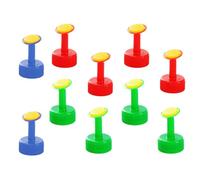 DIYEAH Lot de 10 Buses d'Arrosage pour Bouteilles en PVC Mini Embouts d'Arroseurs Domestiques Portables Arroseur à Eau pour Jardin Scolaire Distribution Uniforme et Couleur Aléatoire