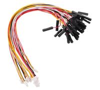 DIYEAH Lot de 10 Câbles Électriques 1 À 4, Adaptateur Femelle vers Adaptateur Grove, 4 Broches, pour Petits Appareils Électroménagers, Connecteurs Micro Électriques