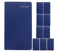 DIYEAH Lot de 10 carnets de budget - Format A6 - Suivi des dépenses quotidiennes - Petit organiseur de budget et de finances pour usage personnel et familial - Bloc-notes pour débutants pour