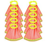DIYEAH Lot de 10 Chapeaux À Large Bord pour Homme Couvre-Cou Visière Accessoires pour Casque De Chantier