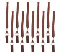 DIYEAH Lot de 10 Dragonnes Réglables en Élastique pour Cannes de Marche et Bâtons de Randonnée Sangle de Transport Légère Compatible Cannes, Béquilles et Déambulateurs Accessoires