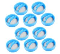 DIYEAH Lot De 10 Filtres De Vanne D’arrivée D’eau En Acier Inoxydable 2 Cm Pour Lave-linge Automatique Crépine De Tuyau Écran De Vanne Accessoires De Filtration Anti-obstruction Pour Machine à Laver
