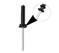 DIYEAH Lot de 10 Rivets Aveugles à Trois Points de Fixation en Aluminium, Légers et Robustes, pour Kayak, Canoë et Accessoires de Bateau, pour Réparation et Assemblage Nautique